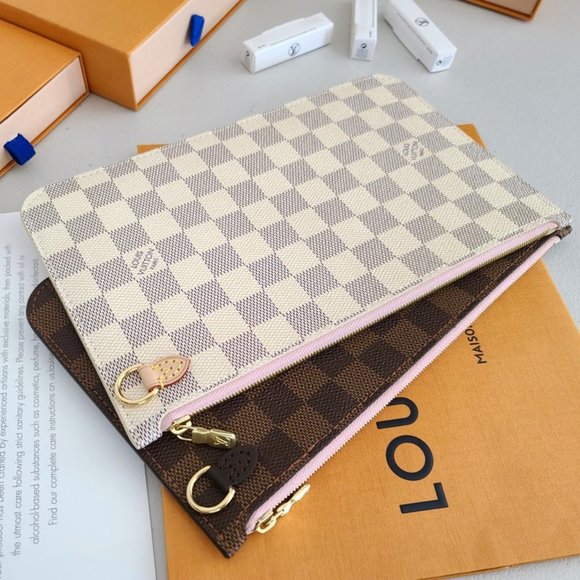 Louis Vuitton Neverfull Pochete Damier Azur - Picture 3 of 14